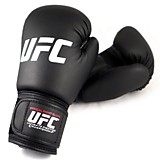 Перчатки боксерские UFC черный кож/зам 8 унц