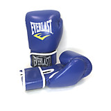 Перчатки боксерские Everlast синий кож/зам 10 унц